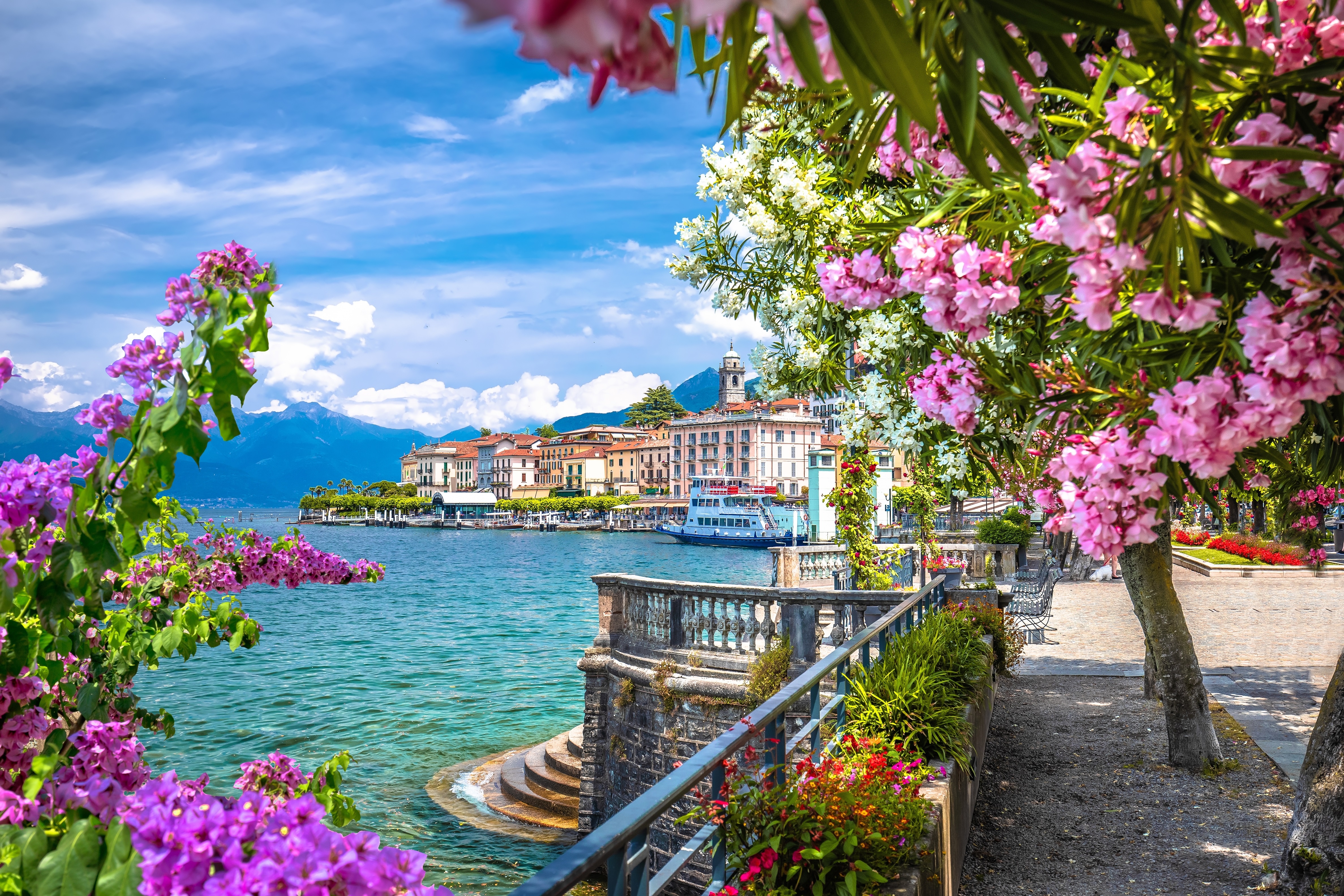 Village Life of Italian Lakes