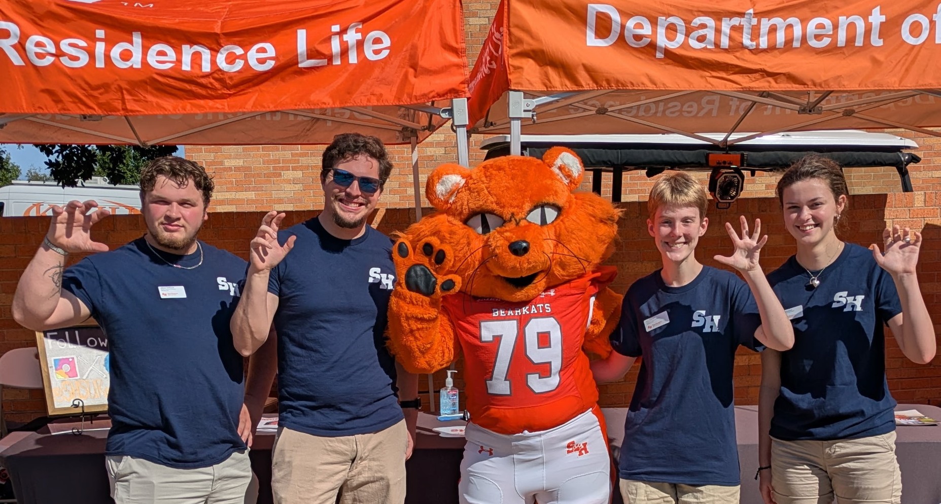 Housing Ambassadors with Sammy.